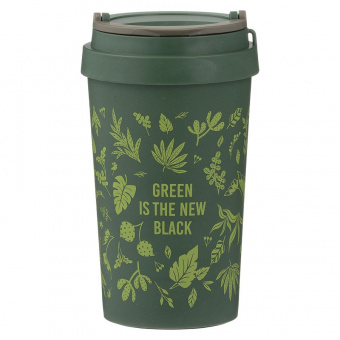 Кружка 380 мл Green is the new black 