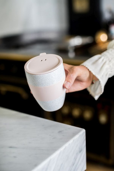 Термокружка AROMA TO GO 2.0 Organic, 400 мл, розовая 3589669